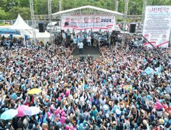 Kampanye di Subang, Prabowo Ajak Warga Subang Berbondong-Bondong ke TPS