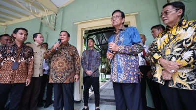 Kunjungi Sri Sultan Hamengku Buwono (HB) X, Prabowo: Saya Dapat Banyak Wejangan soal Masa Depan dan Teknologi