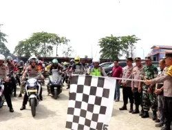 Melalui Deklarasi Tertib Berlalu Lintas, Polres Pelalawan Komitmen Sukseskan Pemilu Damai Berkeselamatan 2024