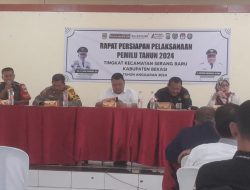 Danposmil 12 Serangbaru Hadiri Rapat Persiapan Pelaksanaan Pemilu 2024