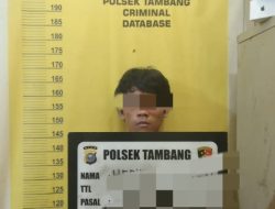 Sempat Dihajar Massa, Pelaku Pencurian Mesin Air Diamankan Polsek Tambang