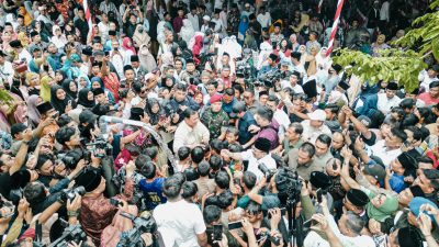 Ide Program Air Bersih Prabowo Berawal Dari Aspirasi Masyarakat saat Kunjungan bersama Jokowi