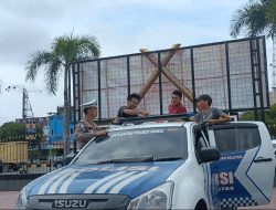 Dukung Program Beyond Trust Presisi 2024, Polres Dumai Pasang Kaca Film 20 Persen pada Rotator Belakang Mobil Dinas
