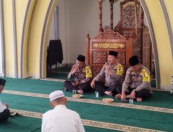 Dengar Keluhan Masyarakat, Polresta Pekanbaru Gelar Jumat Curhat di Mesjid Syuhada