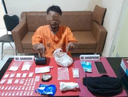Polisi Tangkap Bandar Narkoba dan Sita 110.20 Gram Sabu