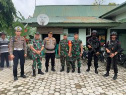 Wujudkan Pemilu 2024 Aman dan Kondusif, Polres Kuansing Lakukan Giat Patroli Preventif ke TPS