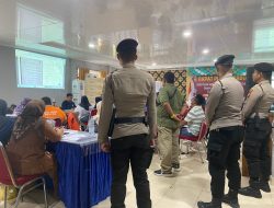 Satgas Preventif Subsatgas Objek Kegiatan Amankan Rapat Pleno di Kecamatan Limapuluh