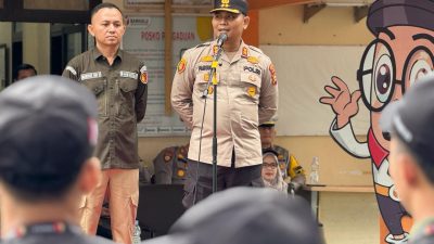 Kapolres Kuansing Hadiri Apel Siaga dan Patroli Pengawasan di Masa Tenang Pemilu 2024