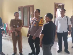 Kunjungi PPK Kecamatan Sentajo Raya, Kapolres Kuansing Cek Gudang Logistik PPK 