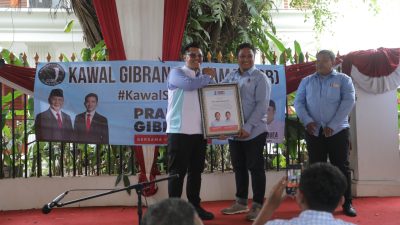 Deklarasi Dukungan, Relawan KGB Targetkan 70% Suara di DKI Jakarta untuk Prabowo-Gibran