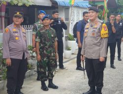 Forkopimda Riau Sidak Lokasi Pemungutan Suara Pemilu di TPS 10 Desa Tanah Merah 