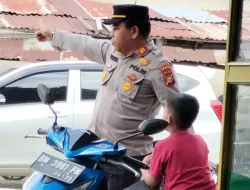 Kapolsek Tambang Titip Pesan Positif kepada Anak Penerus Bangsa