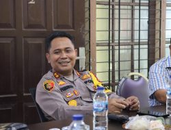 AKBP Pangucap Priyo Soegito SIK MH Silaturahmi Bersama Insan Pers Cooling System Pemilu Damai 2024