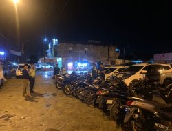 Sukseskan Pemilu 2024, Satlantas Polres Pelalawan Gencar Tertibkan Aksi Balap Liar dan Sepeda Motor Berknalpot Brong