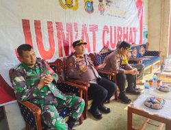 Jemput Aspirasi Masyarakat, Polresta Pekanbaru Gelar Jumat Curhat di Kelurahan Tebing Tinggi Okura