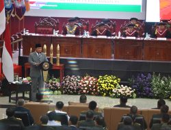 Wisuda 573 Mahasiswa Unhan, Menhan Prabowo: Indonesia Harus Kejar Penguasaan STEM