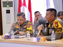 Polresta Pekanbaru Melaksanakan Rapat Koordinasi Lintas Sektoral Ops Keselamatan Lancang Kuning 2024