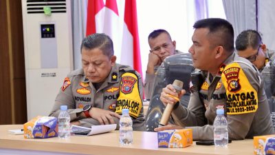 Polresta Pekanbaru Melaksanakan Rapat Koordinasi Lintas Sektoral Ops Keselamatan Lancang Kuning 2024