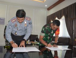 Perkuat Sinergitas, Rutan Bangil Teken MOU dengan Dandim 0819/Pasuruan