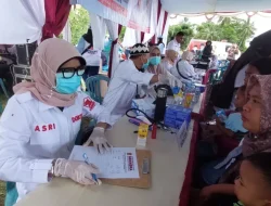 Layanan Kemanusiaan DPP Partai Gerindra Gelar Pengobatan Gratis dan Pencegahan Stunting serta Silaturahmi dengan Warga Desa Sukamaju