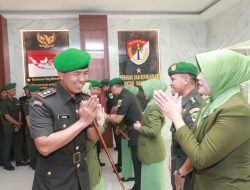 Dandim 0509 Kabupaten Bekasi Hadiri Sertijab Tradisi Korp Penerimaan, dan Pelepasan Jabatan
