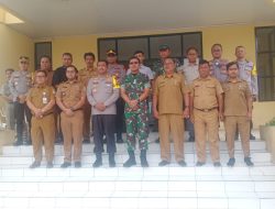 Persiapan Pemilu 2024 Danramil Dampingi Dandim 0509 Bersama Kapolres Tinjau Gudang Logistik Di Kelurahan Kertasari