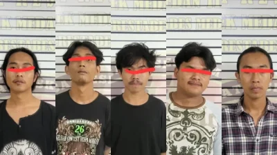 Polisi Gerak Cepat, Buru dan Amankan 5 Pelaku Penyerangan di Gang Wongso Medan