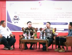 Jadi Narasumber di Rakor Bawaslu, Kapolres Siak Sampaikan Hal Ini Kepada Sentra Gakkumdu dan Panwascam
