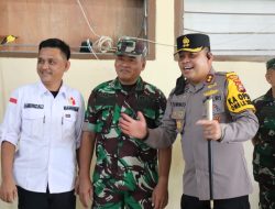 Cek Langsung ke Lokasi Rapat Pleno, Kapolres Pelalawan Pastikan Rapat Pleno PPK Berjalan Aman dan Lancar