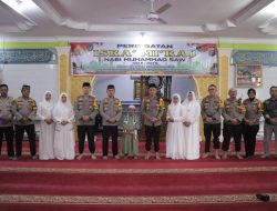 Polres Kampar Gelar Peringatan Isra Mi’raj Nabi Besar Muhammad SAW 1445 H di Masjid Al Ikhlas