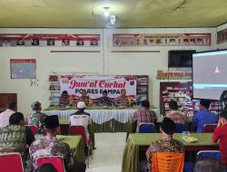 Jum’at Curhat, Sat Binmas Polres Kampar Dengar Curhat Warga Desa Laboy Jaya