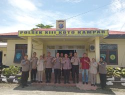 Kabag Ren Polres Kampar Sosialisasi dan Tindak Lanjut Pembangunan Zona Integritas di Polsek XIII Koto Kampar