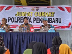 Jum’at Curhat Polsek Senapelan, Himbau Warga Memerangi Narkoba