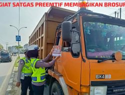Satgas Preemtif Satlantas Polres Rohil Melaksanakan Dikmas dan Kampanye Keselamatan Berlalu Lintas