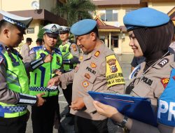 Mengahadapi Ops Keselamatan LK 2024, Siepropam Polresta Pekanbaru Laksanakan Gaktibplin Personel