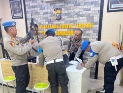 Sie Propam Polresta Pekanbaru Cek Tahanan, Personel Piket dan Senpi di 5 Polsek Jajaran