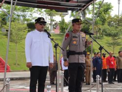 Antisipasi Karhutlah Kapolres bersama Bupati Pelalawan Pimpin Apel Siaga Penanganan Karhutla Tahun 2024