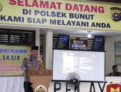 Tingkatkan Silaturahmi Bulan Suci Ramadhan, Kapolres Pelalawan Gelar Safari Ramadhan di Kecamatan Bunut