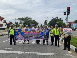 Satgas Binluh Ops Keselamatan Lancang Kuning 2024, Himbau Masyarakat Jadikan Keselamatan Prioritas Utama Saat Dijalan Raya
