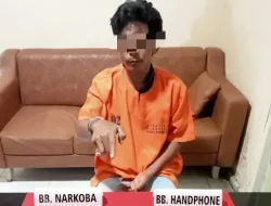 Kantongi Narkoba, Warga Kumantan Ditangkap