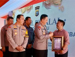 Halal Bihalal Polresta Pekanbaru, 2 Personil Terima Tiket Umroh dari Kapolda Riau