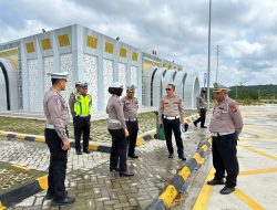 PJU Ditlantas Polda Riau Cek Kesiapan Tol Pekanbaru–Bangkinang Hingga XIII Koto Kampar