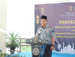 Fikri Jaya Soebing, Ucapkan Selamat Kepada Seluruh Jajaran Yang Bekerja Ikhlas Tanpa Mengenal Libur Dan Kepada Warga Binaan Yang Mendapatkan Remisi