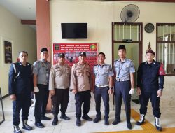 Perkuat Keamanan, Rutan Bangil Kanwil Kemenkumham Jatim Terima Kunjungan Dari Polsek Bangil