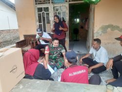 Pasca Lebaran Babinsa Berlebaran Dengan  Warga Binaannya
