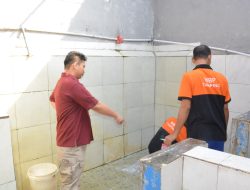 Pemasyarakatan Bersih, Rutan Bangil Kanwil Kemenkumham Jatim Laksanakan Kerja Bakti Kebersihan Lingkungan Peringati HBP ke – 60