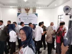 Melalui Halal Bihalal  Danramil 12 Serangbaru  Komunikasi Dengan Aparat Pemerintah