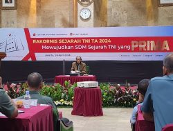 Pusjarah TNI Gelar Rakornis Sejarah TNI 2024