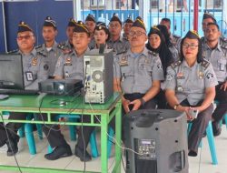 Rutan Pangkalan Brandan Ikuti Upacara Peringatan Hari Bakti Pemasyarakatan ke-60 Secara Virtual