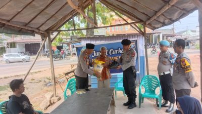 Polsek Medang Kampai Gelar Jumat Curhat di Kelurahan Pelintung